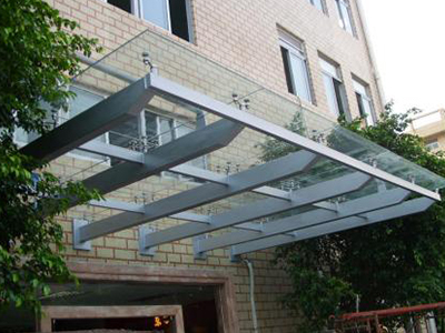 山西钢结构雨棚的使用场景